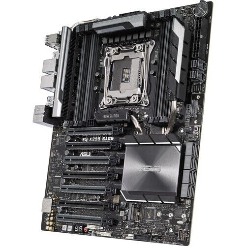 Placa madre para estación de trabajo Asus WS X299 SAGE - chipset Intel X299 - zócalo R4 LGA-2-